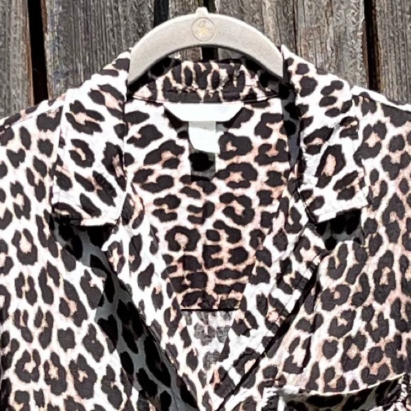 H&M leopard print top size medium - Picture 10 of 16